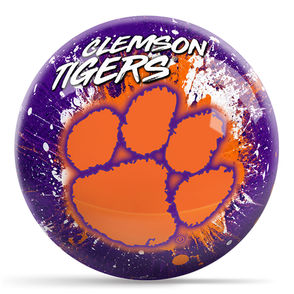 NCAA Paint Splash Ball - Clemson University