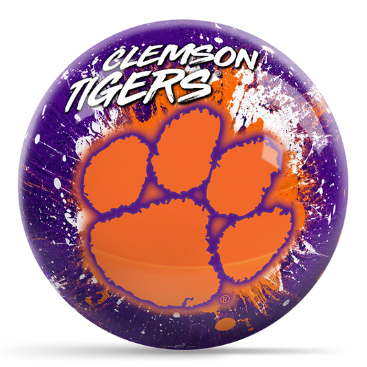 NCAA Paint Splash Ball - Clemson University