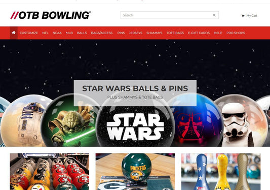 Custom OTB Bowling Ball