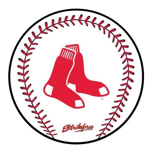 MLB Round Rubber Shammy - Boston Red Sox