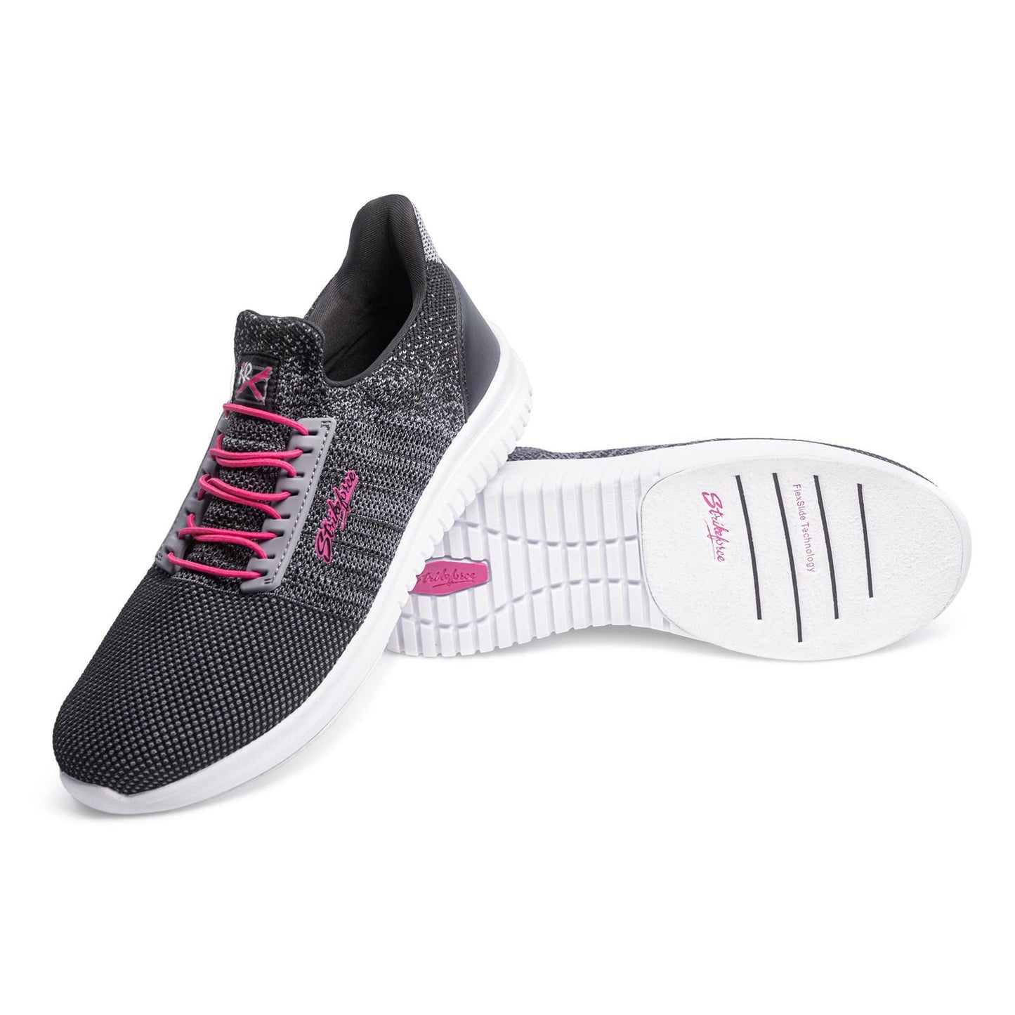 Rhythm Dark Grey/Pink Women's Bowling Shoes