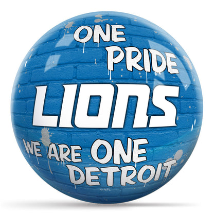 OTB NFL Graffiti Wall Ball - Detroit Lions