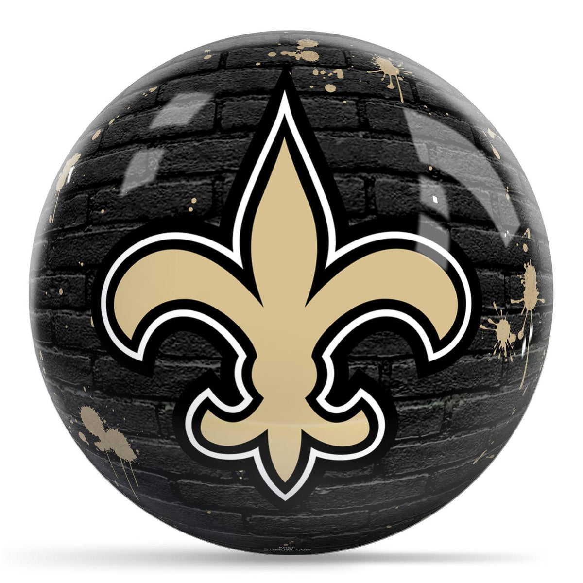 OTB NFL Graffiti Wall Ball - New Orleans Saints