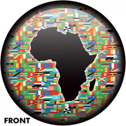 African Flag - One Love Bowling Ball