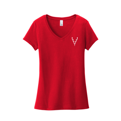 Ladies V-Neck T Shirts (All Colors)