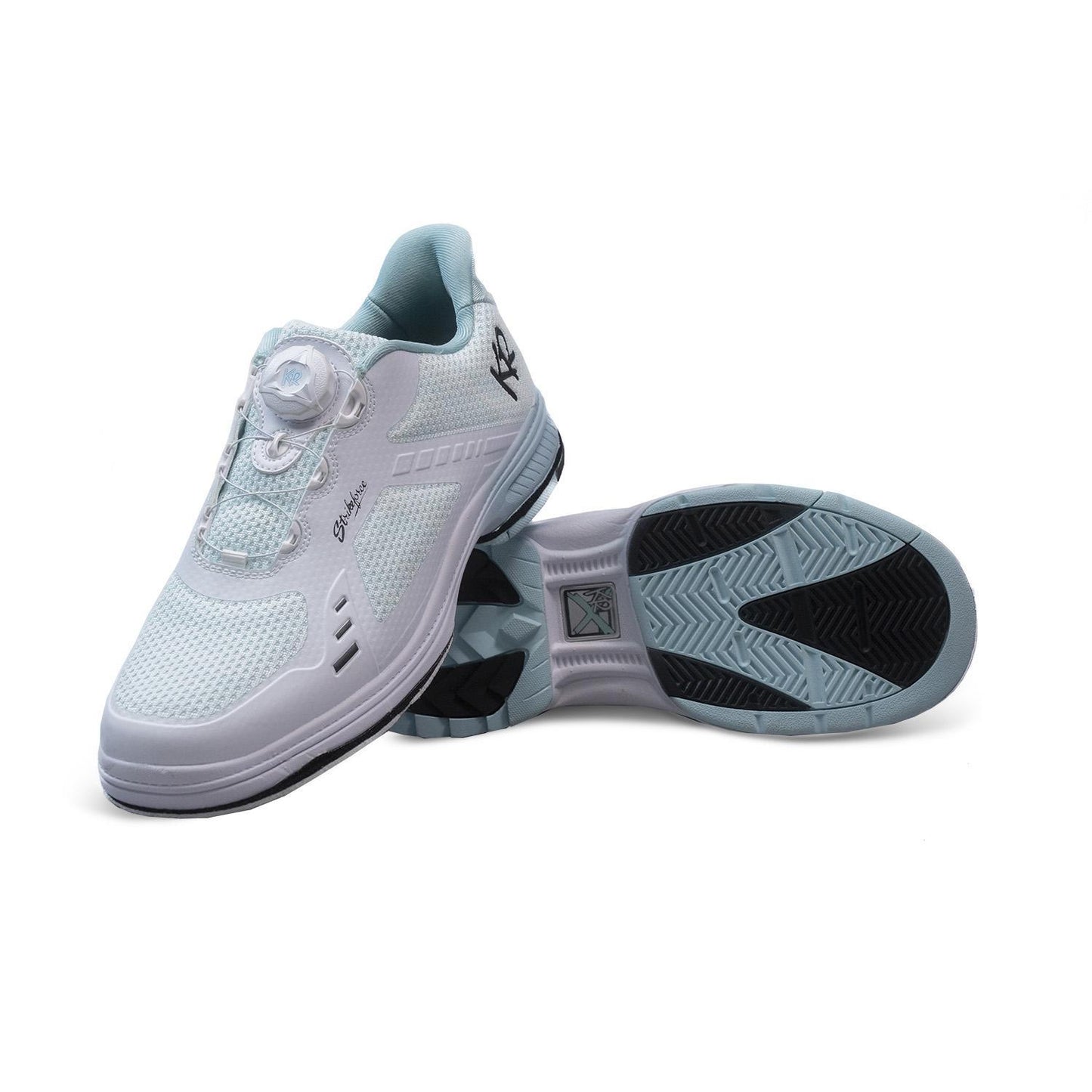 Lady Jet White/Teal Women's Bowling Shoes