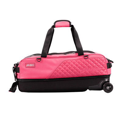 KR Strikeforce Diamond Slim Triple Tote with Shoe Bag - Pink LE
