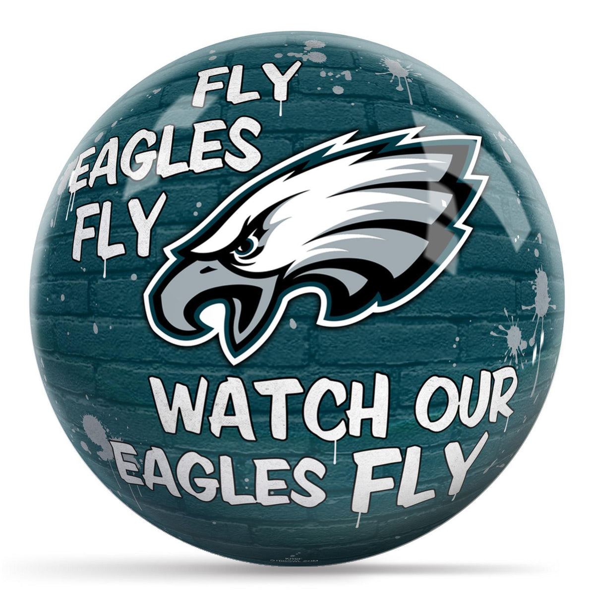 OTB NFL Graffiti Wall Ball - Philadelphia Eagles