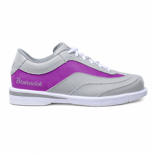 Brunswick Intrigue Grey/Purple Right Hand Women's Bowling Shoes