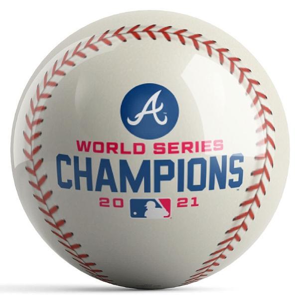 2021 World Series Champion Atlanta Braves Baseball Ball