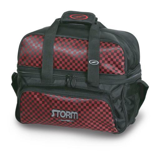 2 Ball Tote Deluxe Black/Checkered Red (DISCO)
