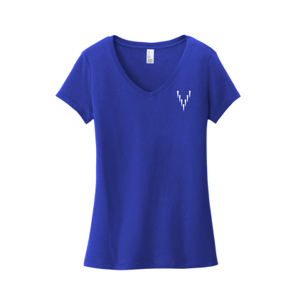 Ladies V-Neck T Shirts (All Colors)