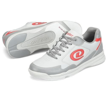 Ricky V Grey/Red Men's Bowling Shoes