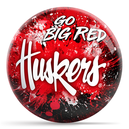 NCAA Paint Splash Ball - University of Nebraska
