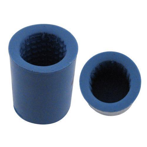 VISE Blue Silicone Round with Nubs Finger Inserts
