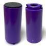 Turbo Switch Grip Inner Sleeve Purple w/Urethane Solid Black
