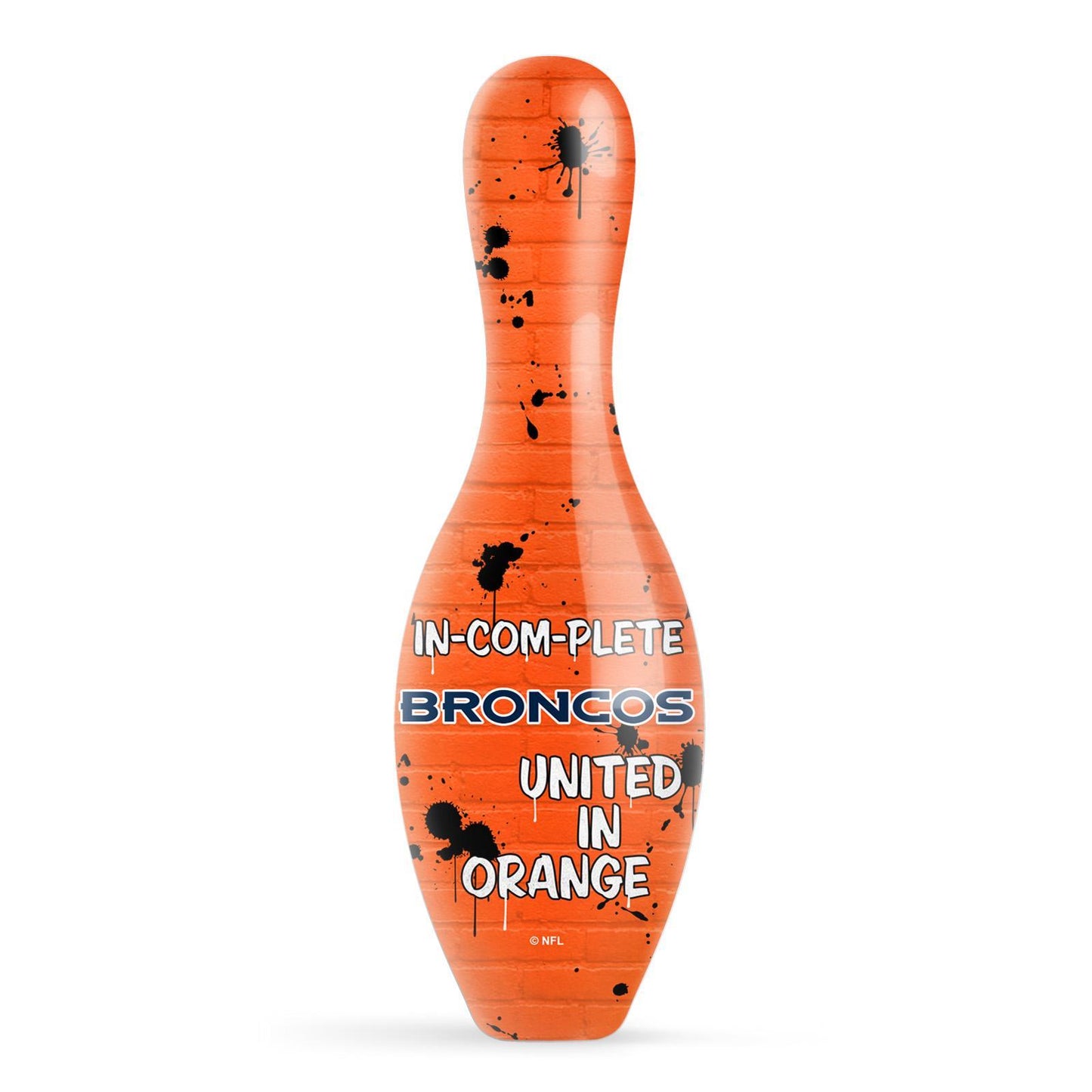 NFL Graffiti Wall Pin - Denver Broncos