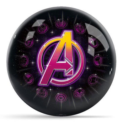 Marvel - Avengers - Logo with Character Icons Ball