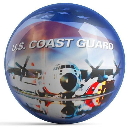 Coast Guard Bowling Ball