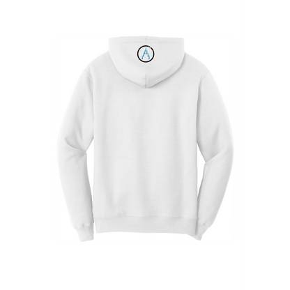 2022 Virtue Hoodie Sweater White Front Logo