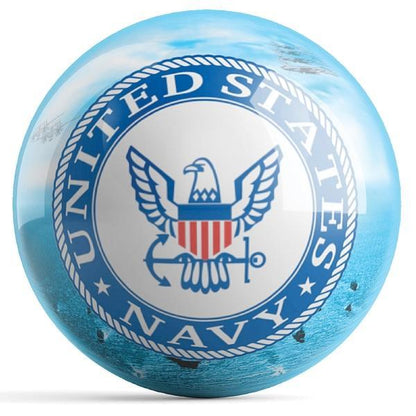 Navy Bowling Ball