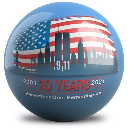 9/11 Heroes Bowling Ball
