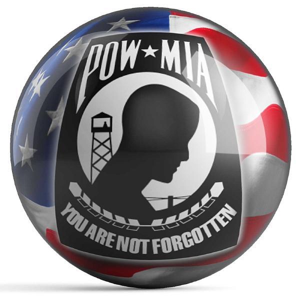 POW-MIA Bowling Ball