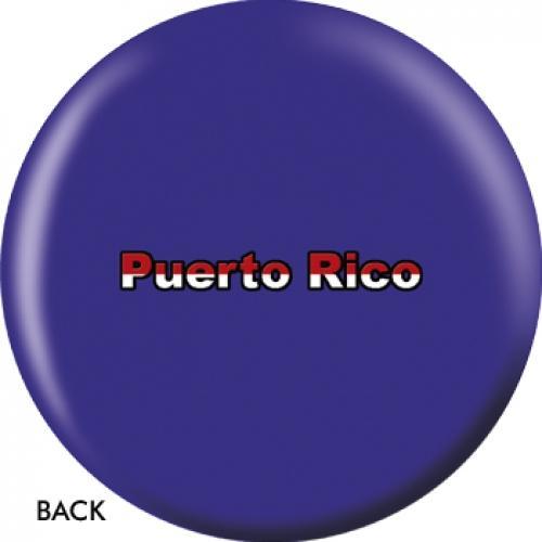 Puerto Rican Flag Bowling Ball
