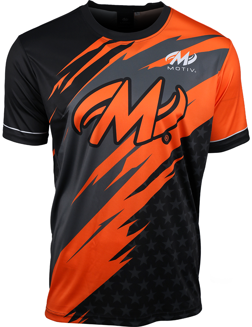 Valor Jersey - Black/Orange