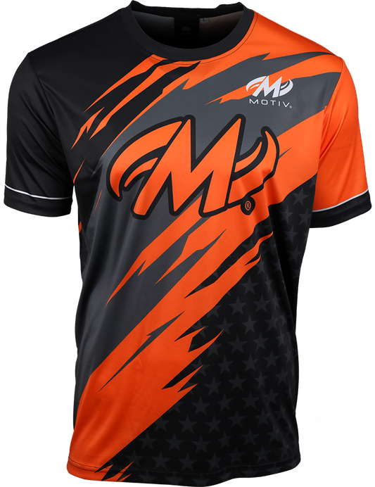 Valor Jersey - Black/Orange
