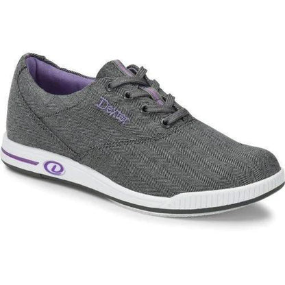 Dexter Kerrie Grey Twill Women's Bowling Shoes