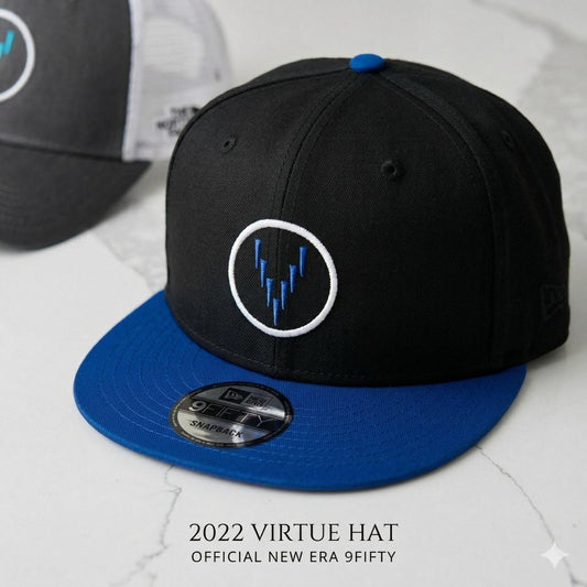Virtue New Era Flat Bill Hat Black/Navy