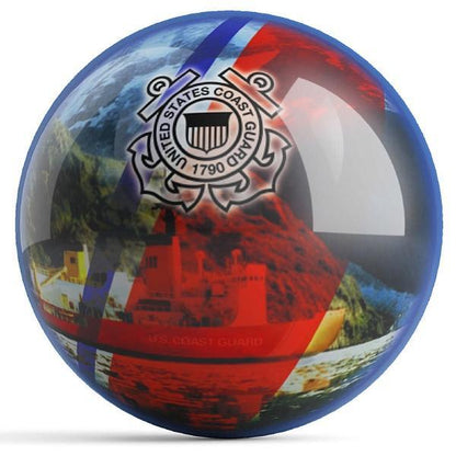 Coast Guard Bowling Ball