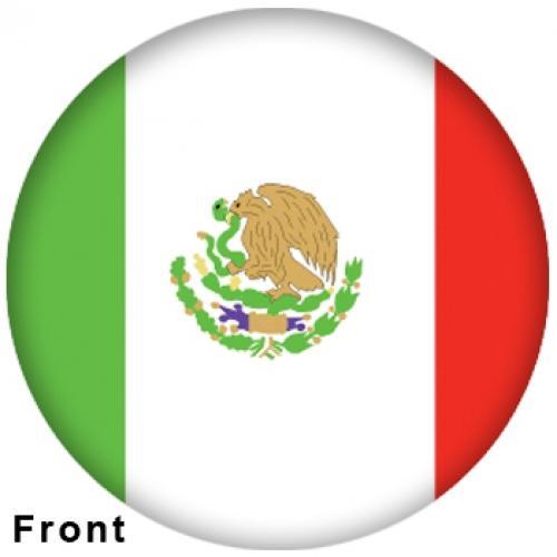 Mexican Flag Bowling Ball