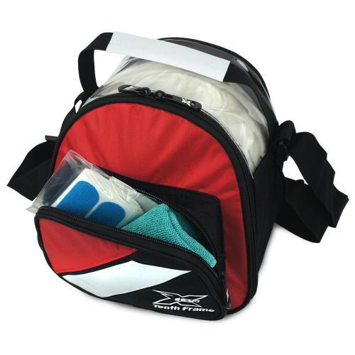 Tenth Frame Deluxe Add-On Bag - Black/Red