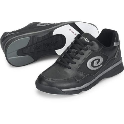 Ricky V Black/Alloy Men's Bowling Shoes