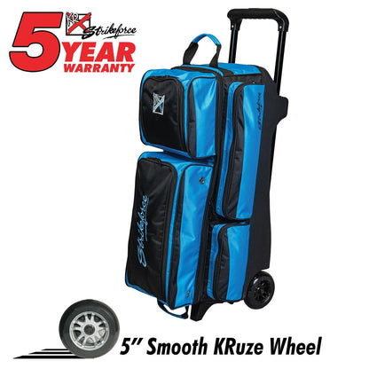 Konvoy 3 Ball Roller Black/Caribbean Blue