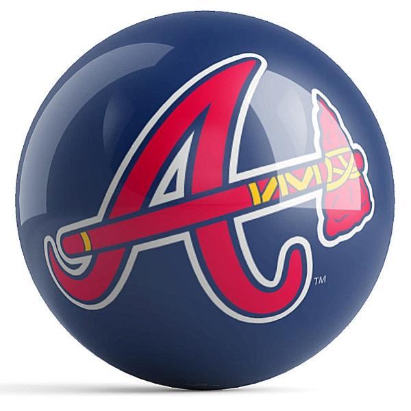 MLB Polyester - Atlanta Braves Logo Ball