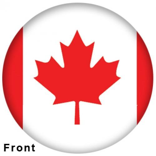Canadian Flag Bowling Ball