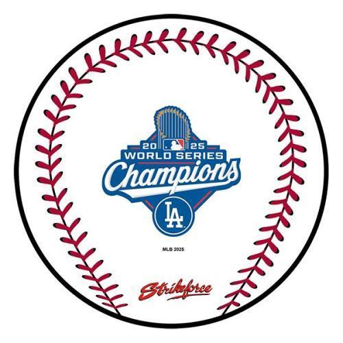 MLB Round Rubber Shammy - Los Angeles Dodgers 2025 World Series