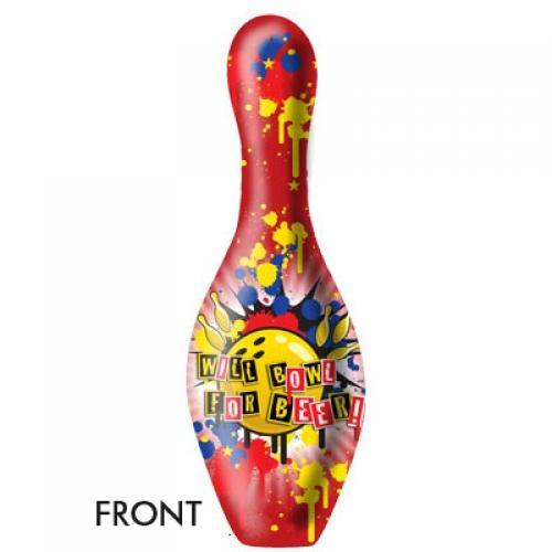 Will Bowl For Beer Pin