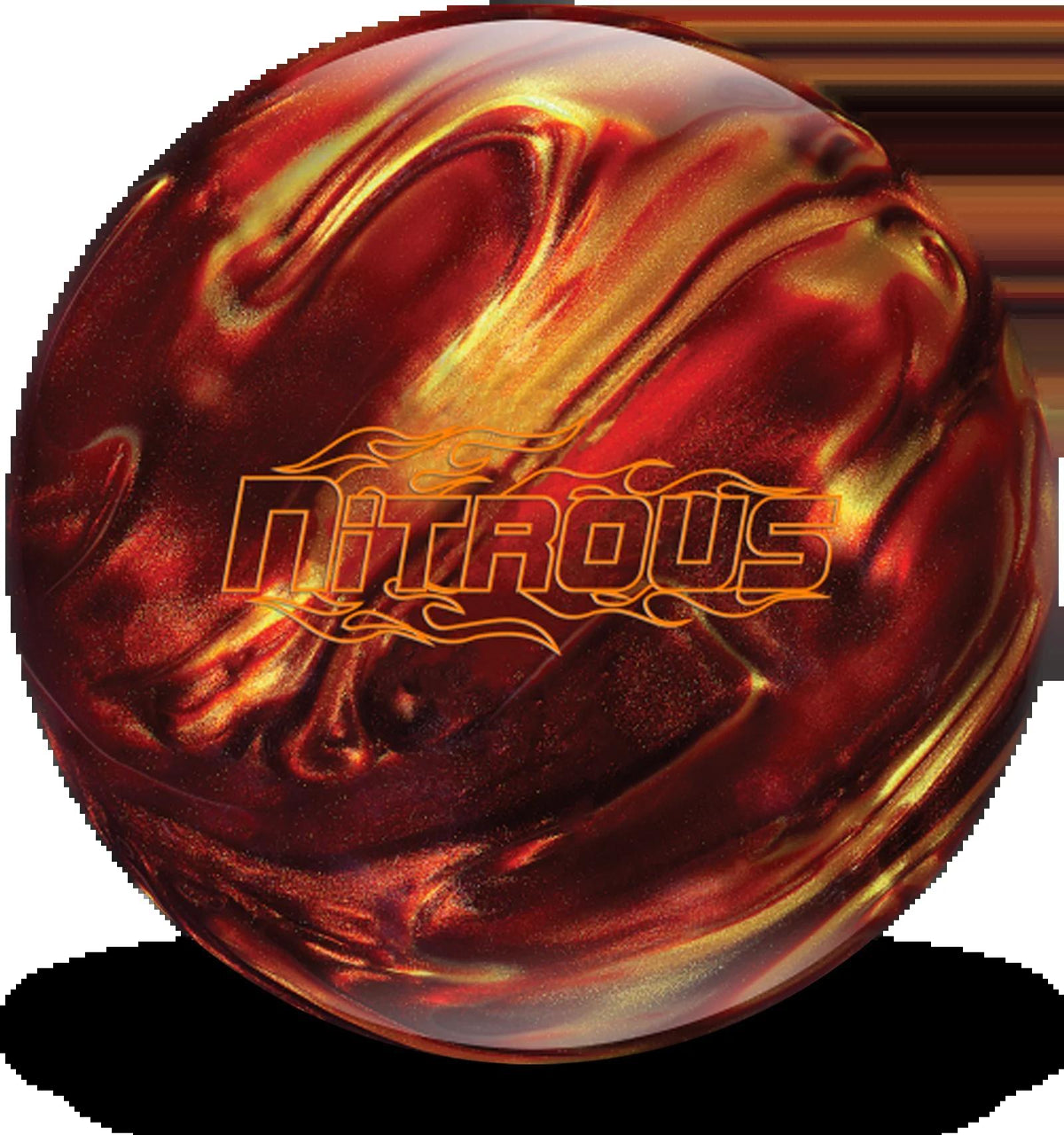 Columbia 300 Nitrous Red/Gold 16lb Bowling Ball