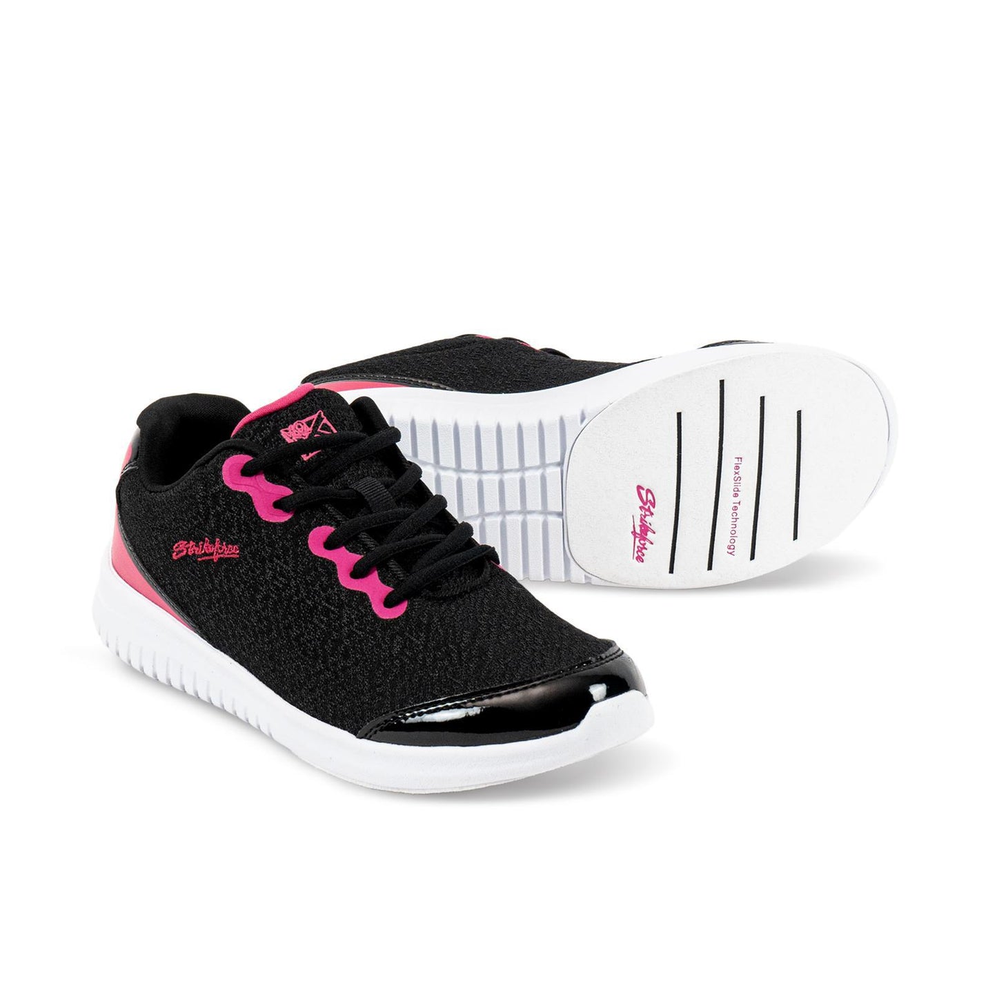 Glitz Black/Magenta Women's Bowling Shoes