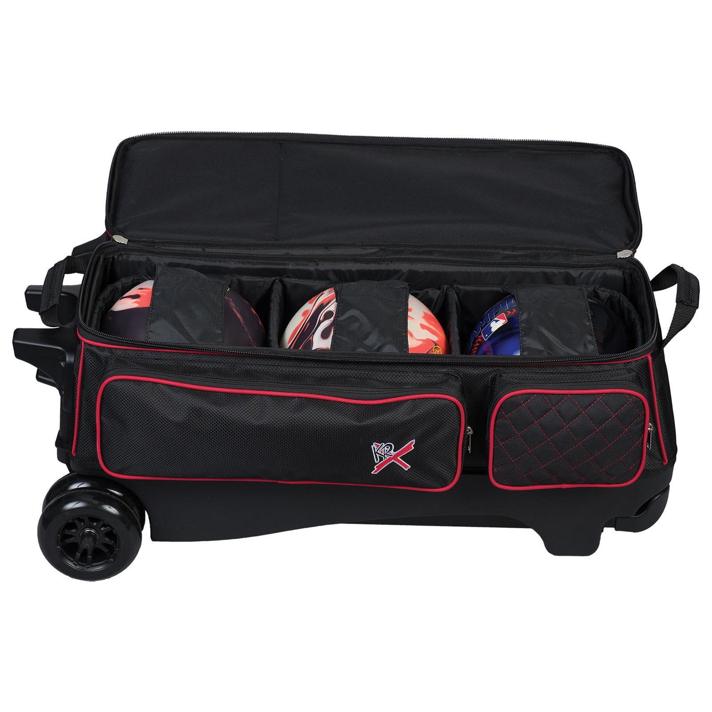 Royal Flush (4x4) 4B Roller - Black/Red