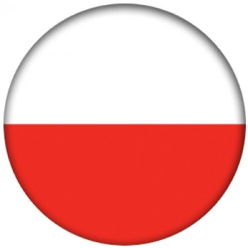 Polish Flag Bowling Ball