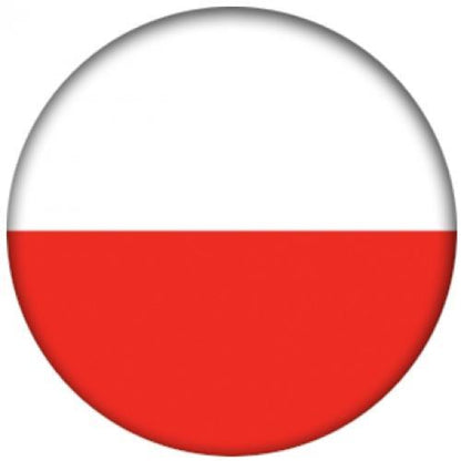 Polish Flag Bowling Ball