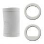 Turbo QUAD CLASSIC (QC) Bowling Finger Inserts - White
