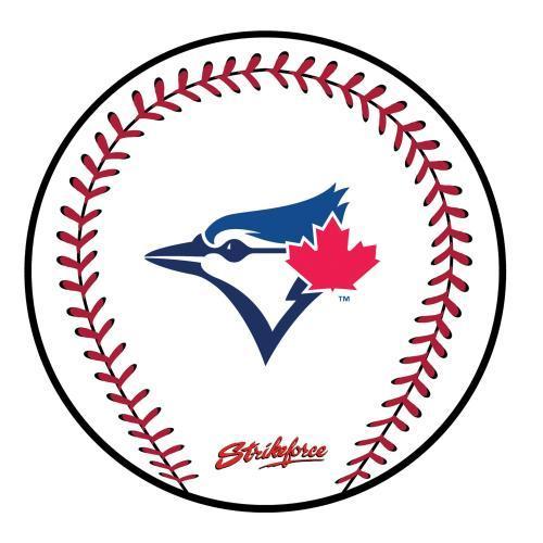 MLB Round Rubber Shammy - Toronto Blue Jays