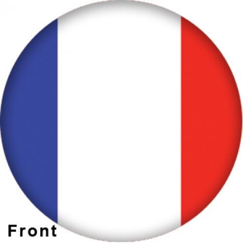 French Flag Bowling Ball