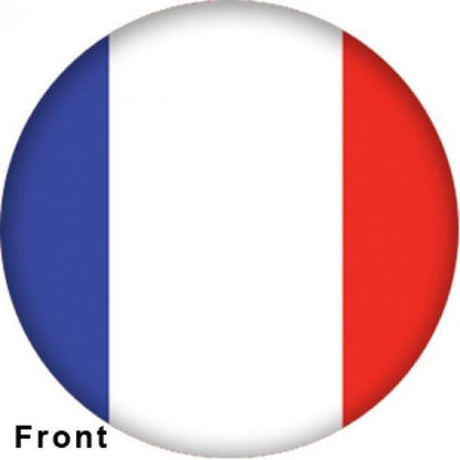 French Flag Bowling Ball
